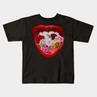 Flower Vomit Kids T-Shirt